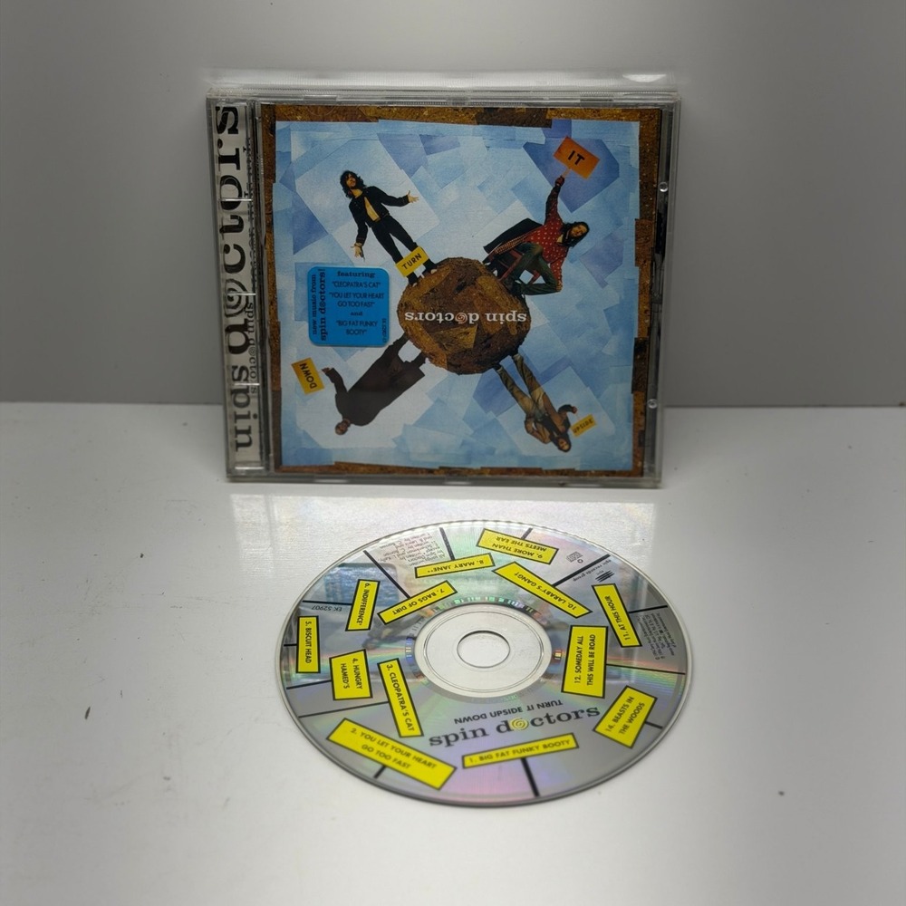 Spin Doctors Turn It Upside Down CD 1994 Rock Funk Epic Records 074645290720